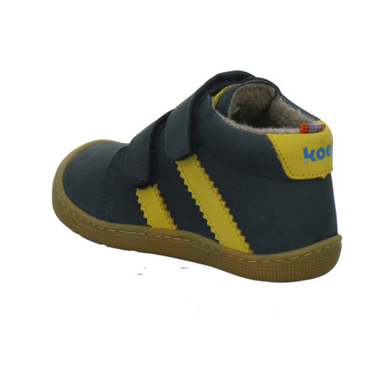 Koel Stiefel ungefüttert Jungen Blau-kombi