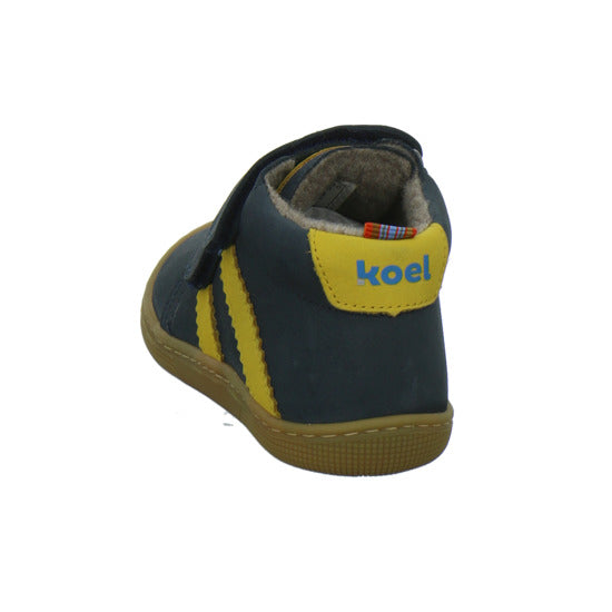 Koel Stiefel ungefüttert Jungen Blau-kombi