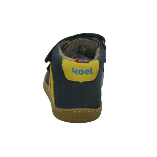 Koel Stiefel ungefüttert Jungen Blau-kombi