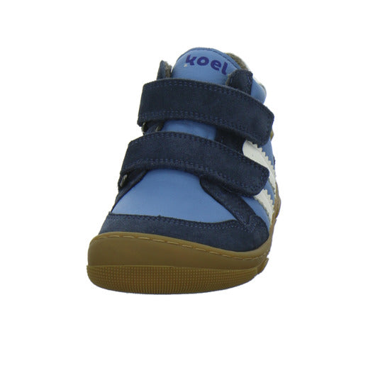 Koel Stiefel ungefüttert Jungen Barefoot Tex Blau-kombi