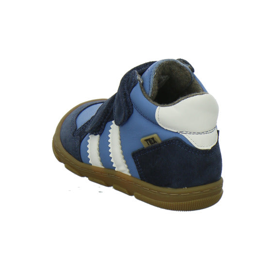 Koel Stiefel ungefüttert Jungen Barefoot Tex Blau-kombi