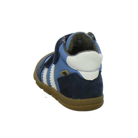 Koel Stiefel ungefüttert Jungen Barefoot Tex Blau-kombi