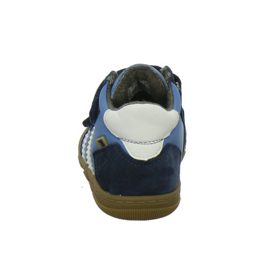 Koel Stiefel ungefüttert Jungen Barefoot Tex Blau-kombi