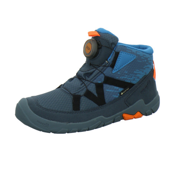 Superfit Stiefel ungefüttert Jungen Barefit Blau-kombi