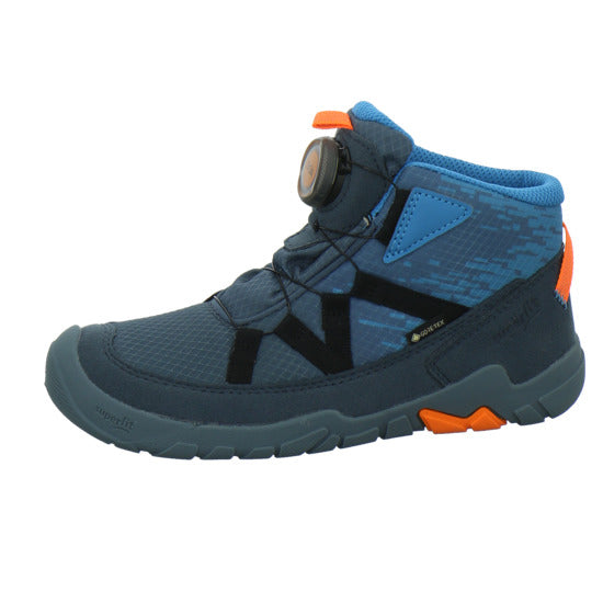 Superfit Stiefel ungefüttert Jungen Barefit Blau-kombi