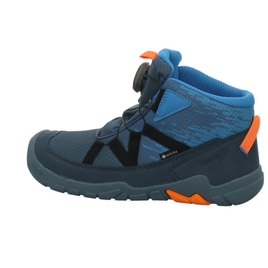 Superfit Stiefel ungefüttert Jungen Barefit Blau-kombi