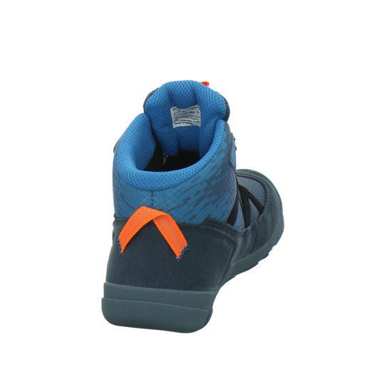 Superfit Stiefel ungefüttert Jungen Barefit Blau-kombi