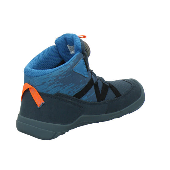 Superfit Stiefel ungefüttert Jungen Barefit Blau-kombi