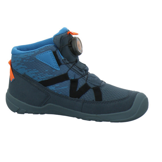 Superfit Stiefel ungefüttert Jungen Barefit Blau-kombi