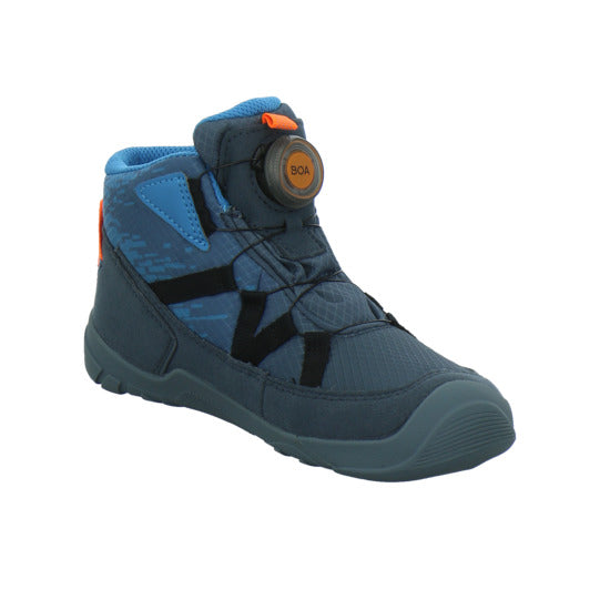 Superfit Stiefel ungefüttert Jungen Barefit Blau-kombi