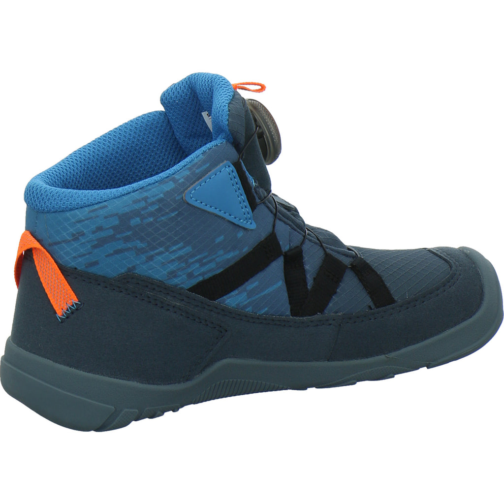Superfit Stiefel ungefüttert Jungen Barefit Blau-kombi
