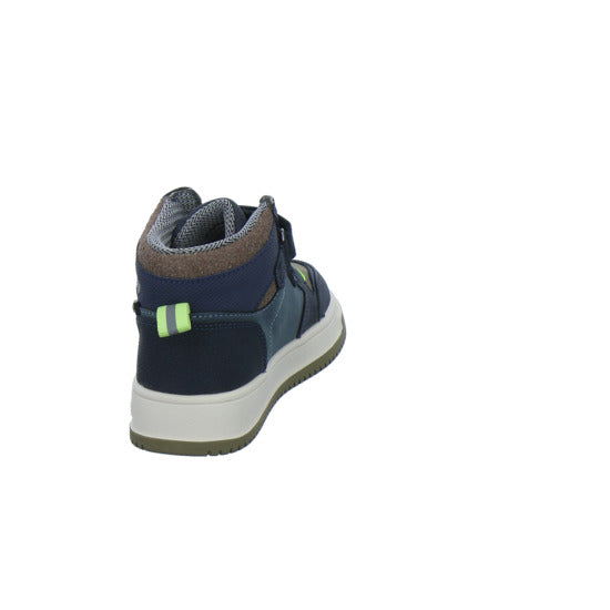 Shoesme Stiefel ungefüttert Jungen Blau-kombi