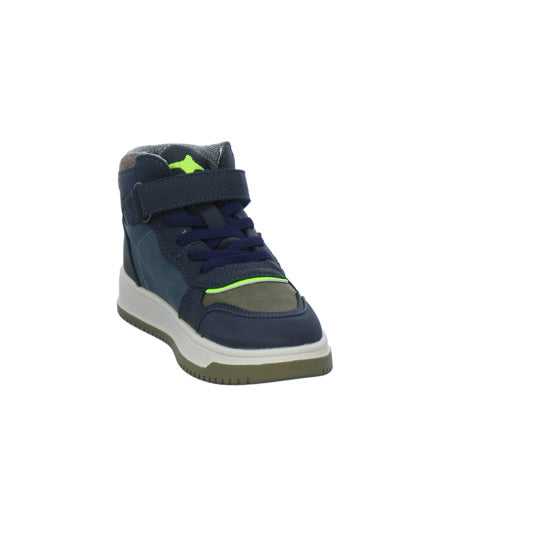 Shoesme Stiefel ungefüttert Jungen Blau-kombi