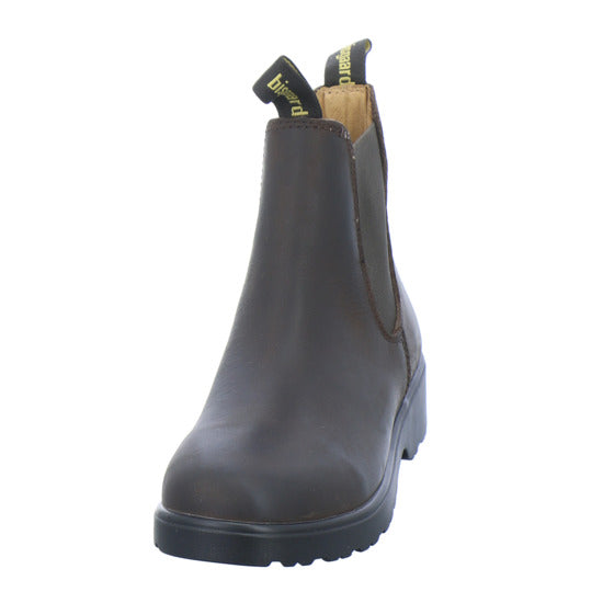 Bisgaard Stiefel ungefüttert Jungen Kim Dunkelbraun
