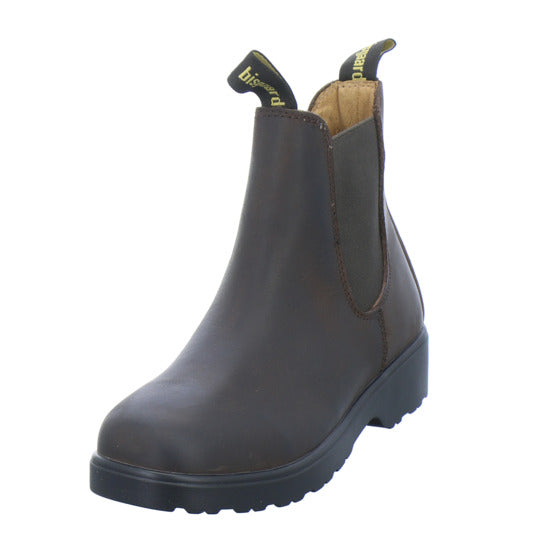 Bisgaard Stiefel ungefüttert Jungen Kim Dunkelbraun