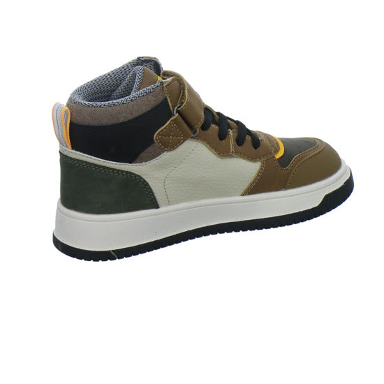 Shoesme Stiefel ungefüttert Jungen Braun-kombi