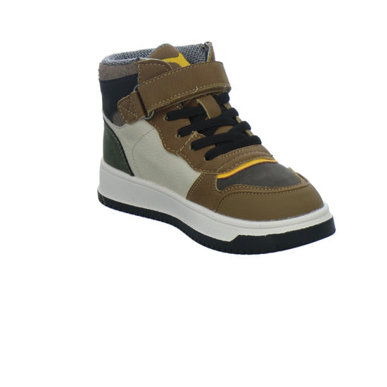 Shoesme Stiefel ungefüttert Jungen Braun-kombi
