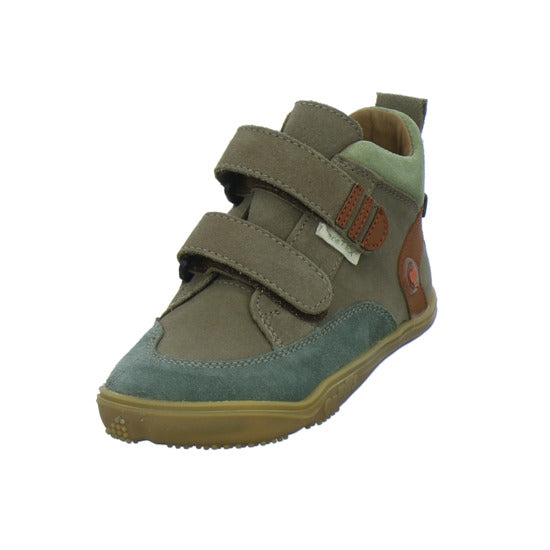 Ricosta Stiefel ungefüttert Jungen Kastanie Braun-kombi