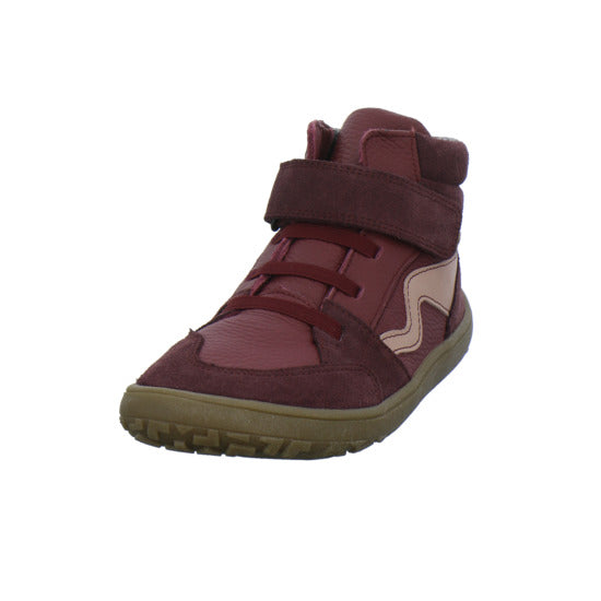 Froddo Barefoot Stiefel ungefüttert Bordeaux - 360° Ansicht