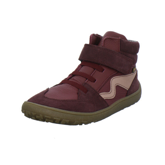 Froddo Barefoot Stiefel ungefüttert Bordeaux - 360° Ansicht