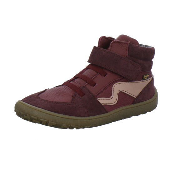 Froddo Barefoot Stiefel ungefüttert Bordeaux - 360° Ansicht