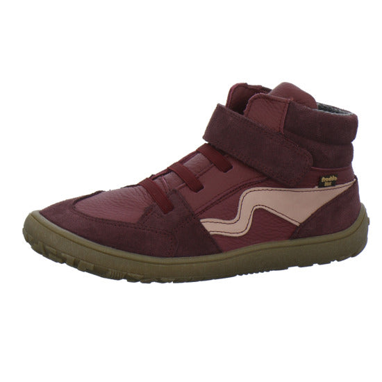 Froddo Barefoot Stiefel ungefüttert Bordeaux - 360° Ansicht