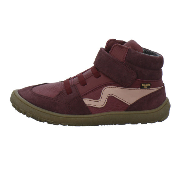 Froddo Barefoot Stiefel ungefüttert Bordeaux - 360° Ansicht
