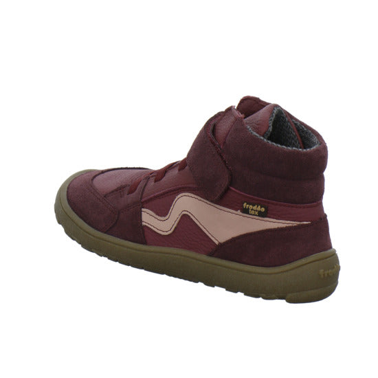 Froddo Barefoot Stiefel ungefüttert Bordeaux - 360° Ansicht