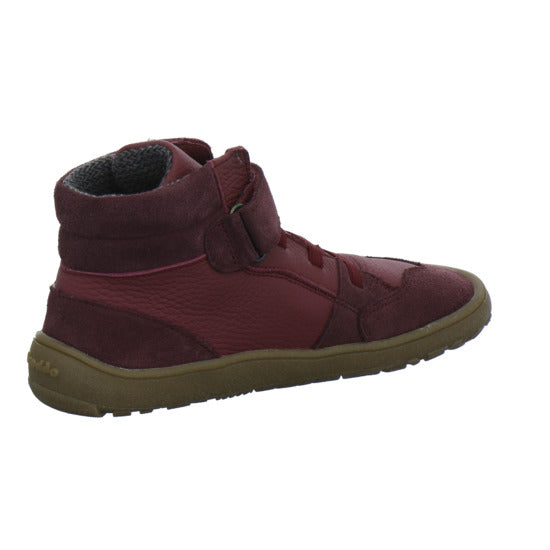 Froddo Barefoot Stiefel ungefüttert Bordeaux - 360° Ansicht