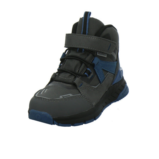 Ricosta Stiefel ungefüttert Jungen Blaze Grau-kombi