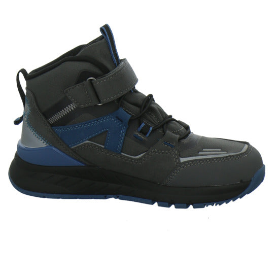 Ricosta Stiefel ungefüttert Jungen Blaze Grau-kombi