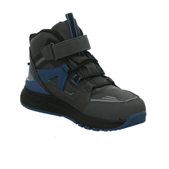 Ricosta Stiefel ungefüttert Jungen Blaze Grau-kombi