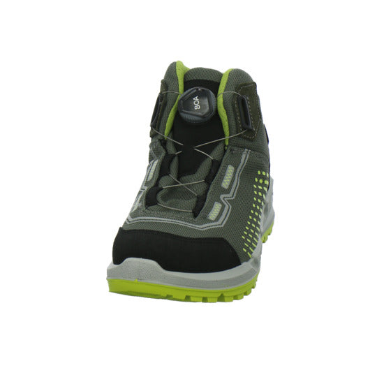 Ricosta Stiefel ungefüttert Jungen Terra Grau-kombi