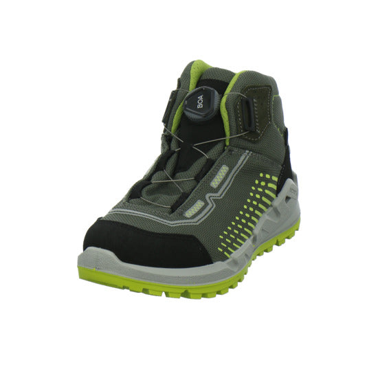 Ricosta Stiefel ungefüttert Jungen Terra Grau-kombi