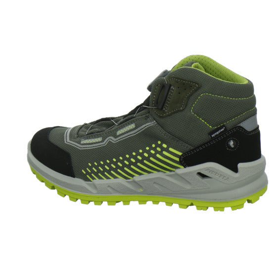 Ricosta Stiefel ungefüttert Jungen Terra Grau-kombi