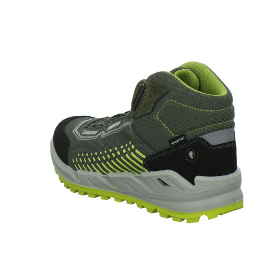 Ricosta Stiefel ungefüttert Jungen Terra Grau-kombi