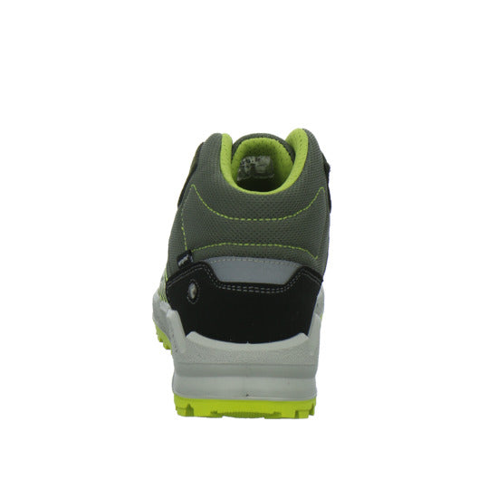 Ricosta Stiefel ungefüttert Jungen Terra Grau-kombi