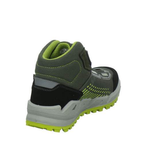 Ricosta Stiefel ungefüttert Jungen Terra Grau-kombi