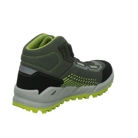 Ricosta Stiefel ungefüttert Jungen Terra Grau-kombi