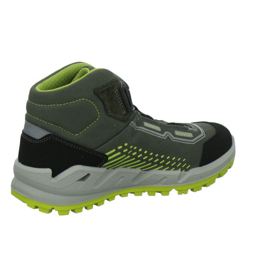 Ricosta Stiefel ungefüttert Jungen Terra Grau-kombi