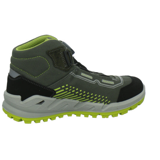 Ricosta Stiefel ungefüttert Jungen Terra Grau-kombi