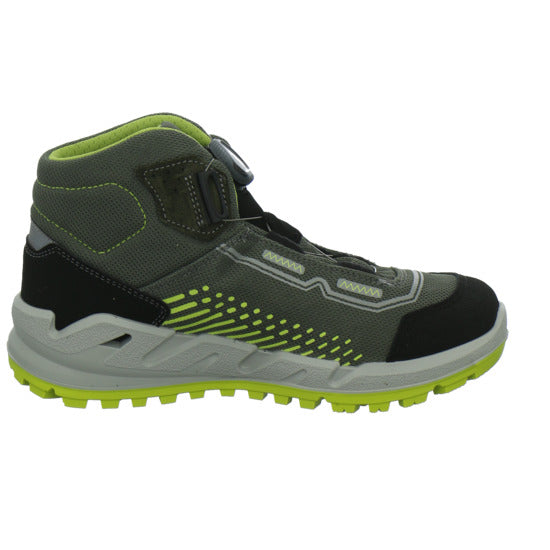 Ricosta Stiefel ungefüttert Jungen Terra Grau-kombi