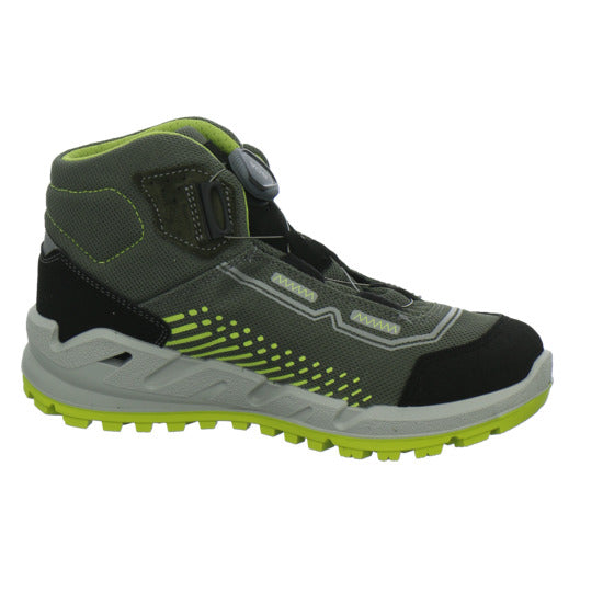 Ricosta Stiefel ungefüttert Jungen Terra Grau-kombi