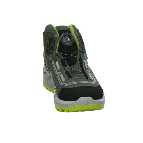 Ricosta Stiefel ungefüttert Jungen Terra Grau-kombi