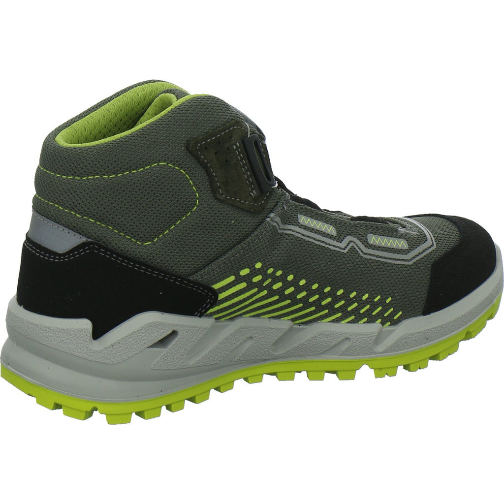 Ricosta Stiefel ungefüttert Jungen Terra Grau-kombi