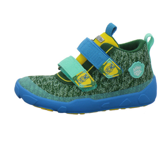 Affenzahn Knit Happy Stiefel ungefüttert grün - 360° Ansicht