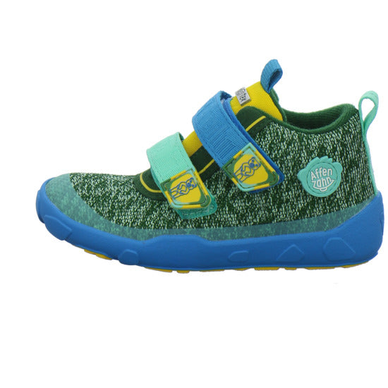 Affenzahn Knit Happy Stiefel ungefüttert grün - 360° Ansicht