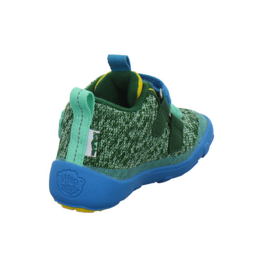 Affenzahn Knit Happy Stiefel ungefüttert grün - 360° Ansicht