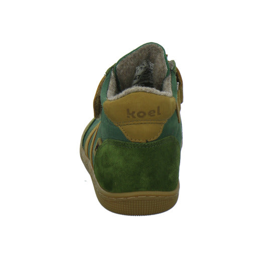 Koel Stiefel ungefüttert Jungen Barefoot Tex grün