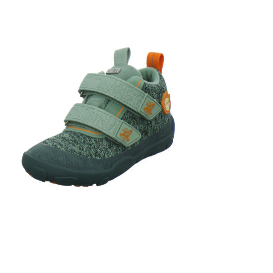 Affenzahn Knit Happy Stiefel ungefüttert Grün-kombi